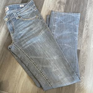 MEK Denim Gray Haboro Straight Leg W22/L32